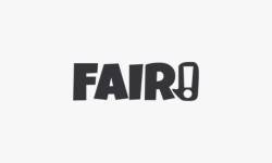 Text logo displaying the word "FAIR" with an exclamation mark at the end.