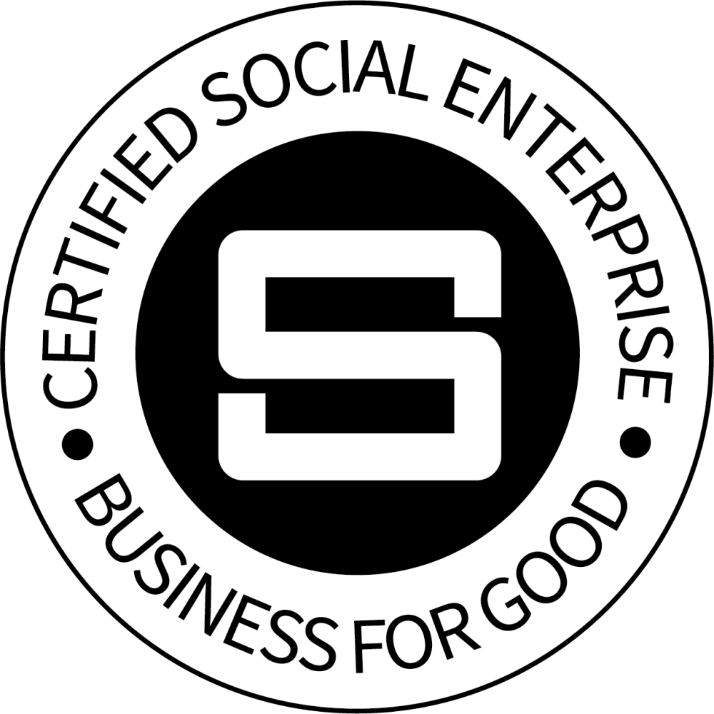 Certified Social Enterprise Business for Good badge.